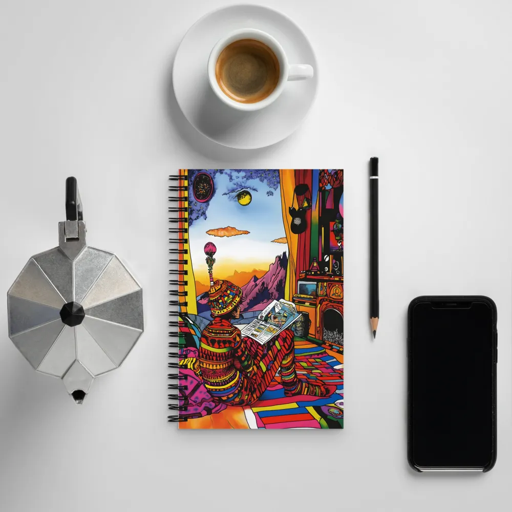 Psychedelic Reverie | Spiral Notebook