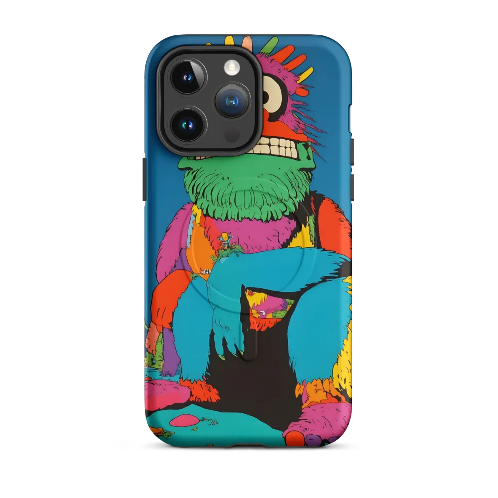 Whimsical Giant: A Playful Monster Encounter | Phone Case |  14 Pro Max | MagSafe® Tough Case | Matte