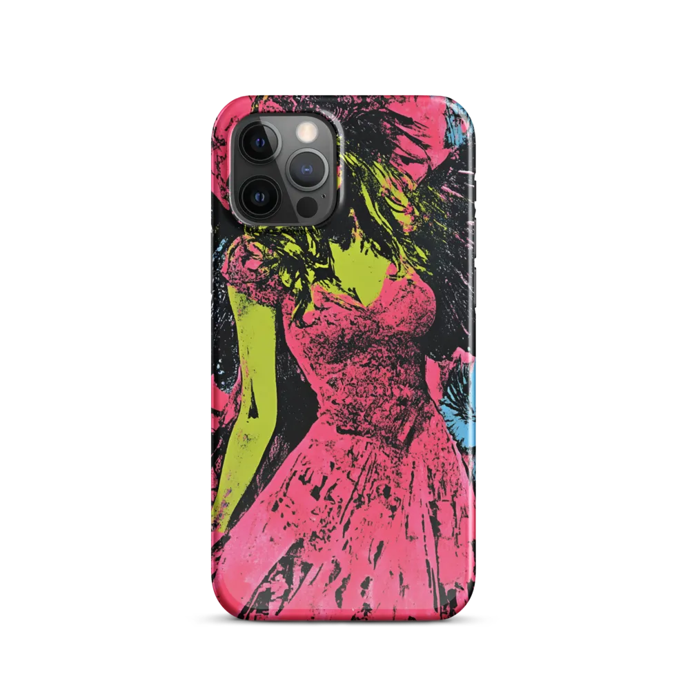 Mystical Angel in Neon Dreams