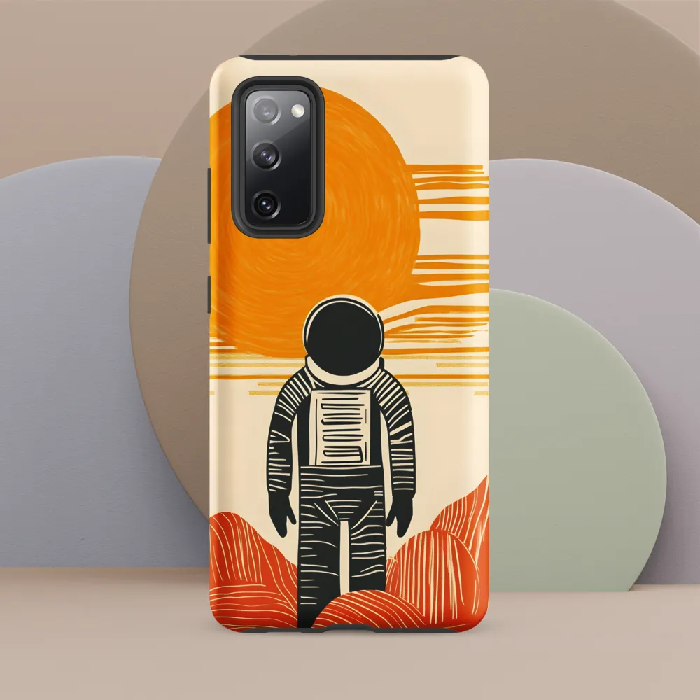 Contemplation on a Distant World | Phone Case |  S20 FE | Tough Case | Matte