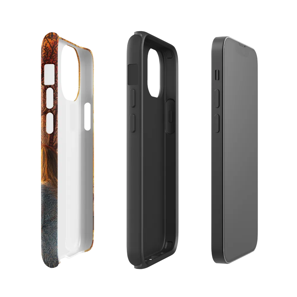 Whispers of a Golden Sunset | Phone Case |  13 mini | Tough Case | Glossy
