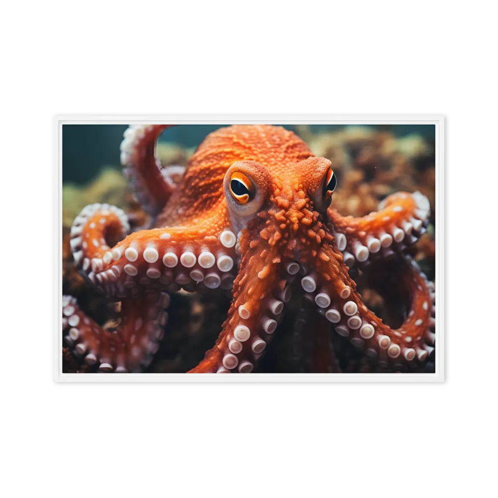 Curious Depths | Canvas with White Frame | 20″×30″