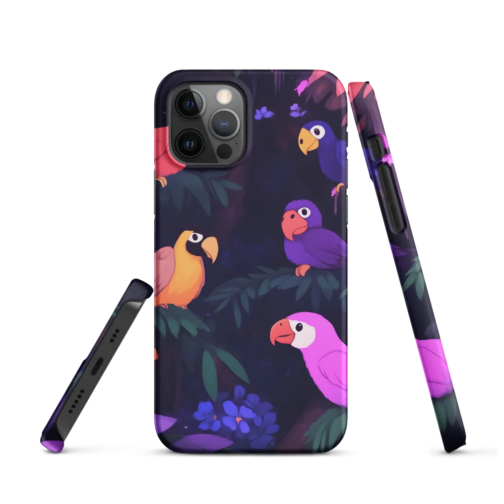 Tropical Parrot Playground | Phone Case |  12 Pro | Snap Case | Matte
