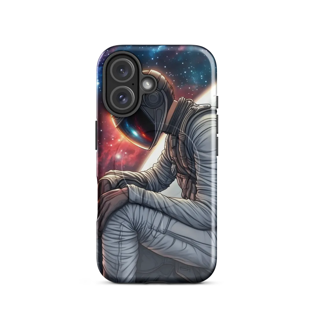 Contemplation in the Cosmos | Phone Case |  16 | MagSafe® Tough Case | Glossy