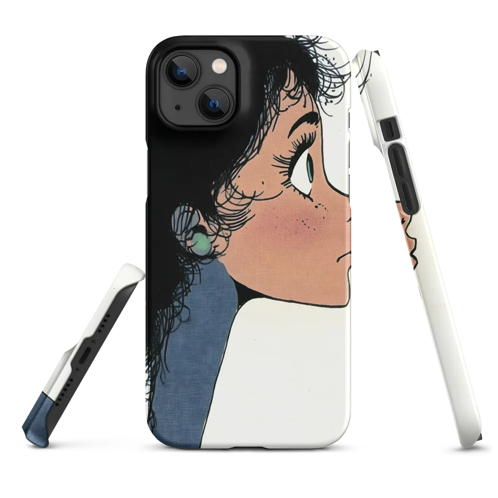 Whispers of Contemplation | Phone Case |  14 Plus | Snap Case | Matte