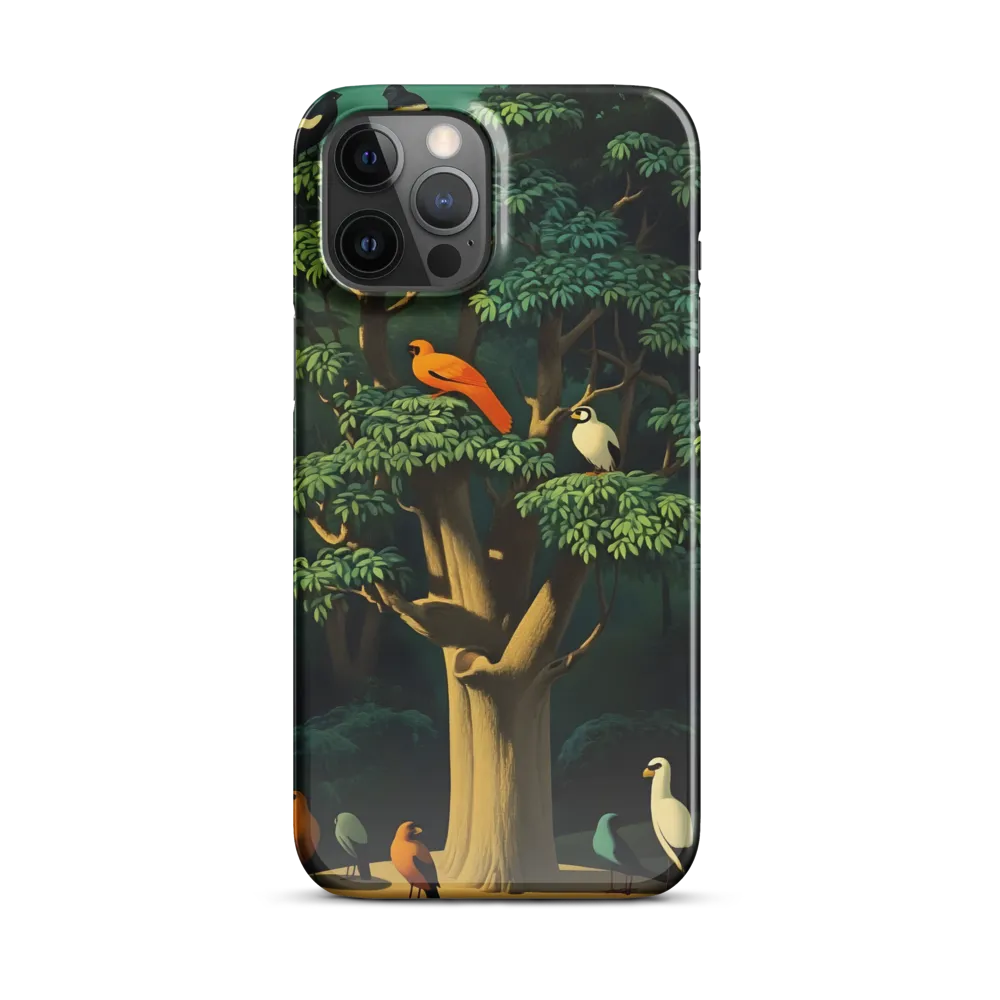 Harmony in Color: A Surreal Bird Symphony