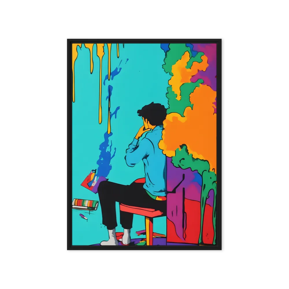 The Artist Within | Canvas with Black Frame | 20″×28″