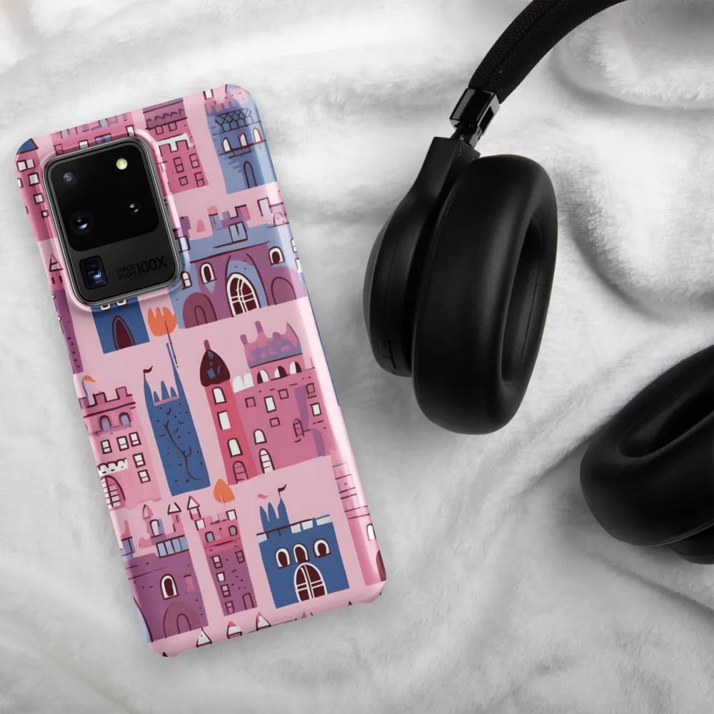 Whimsical Castles: A Playful Tapestry | Phone Case |  S20 Ultra | Snap Case | Matte
