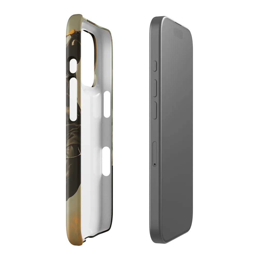 Ethereal Explorer: The Enigmatic Astronaut | Phone Case |  16 Pro | Snap Case | Glossy