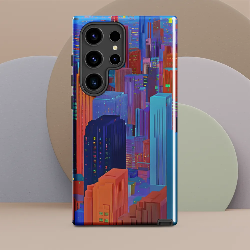 Vibrant Metropolis in Twilight
