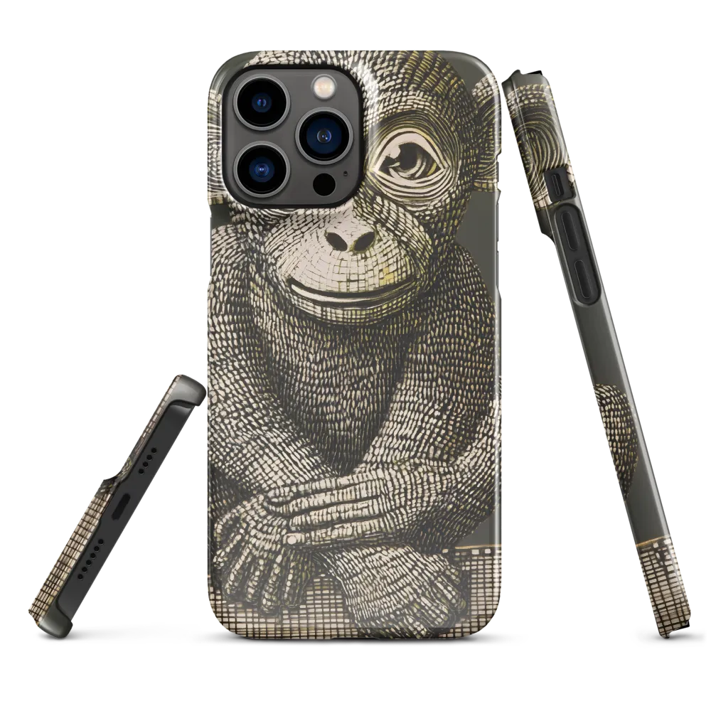 Intricate Primate Portrait