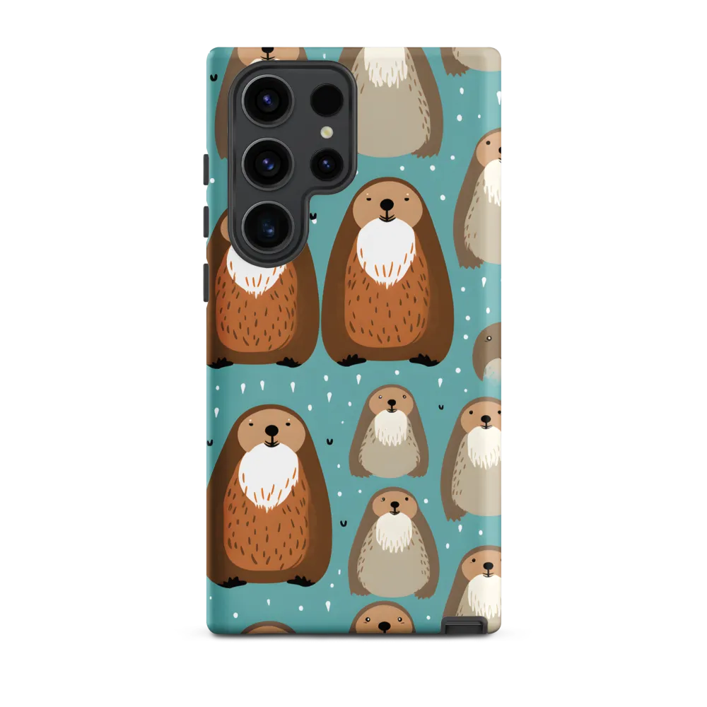 Whimsical Otter Pattern