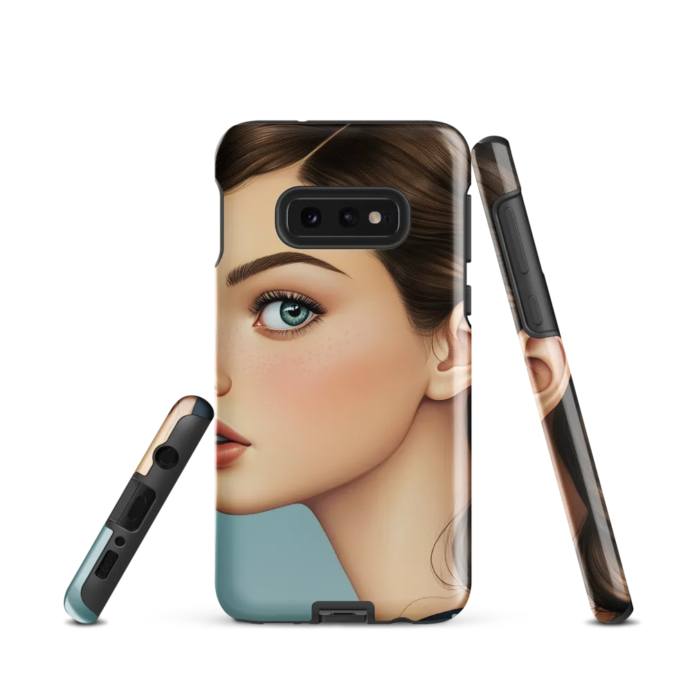 Captivating Gaze: A Modern Portrait