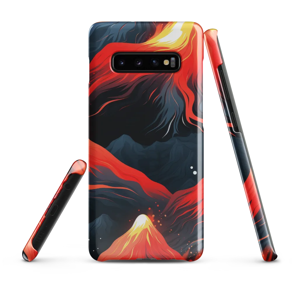 Eruption of Colors | Phone Case |  S10 Plus | Snap Case | Glossy