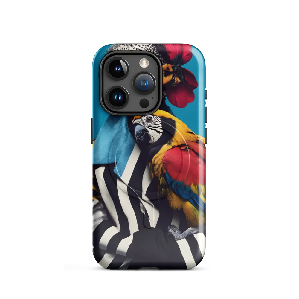 Vibrant Fusion of Flora and Fauna