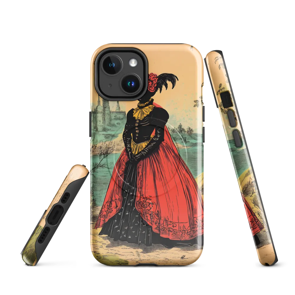 Elegance in Red and Gold