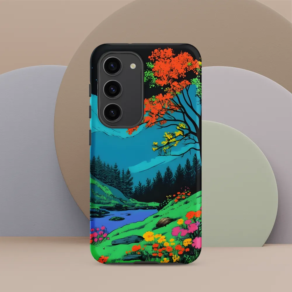 Neon Dreams: A Vibrant Landscape