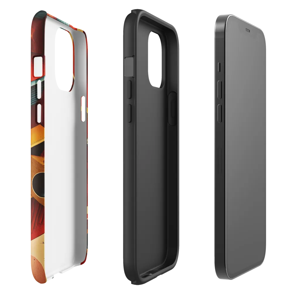 Geometric Harmony | Phone Case |  12 Pro Max | Tough Case | Glossy