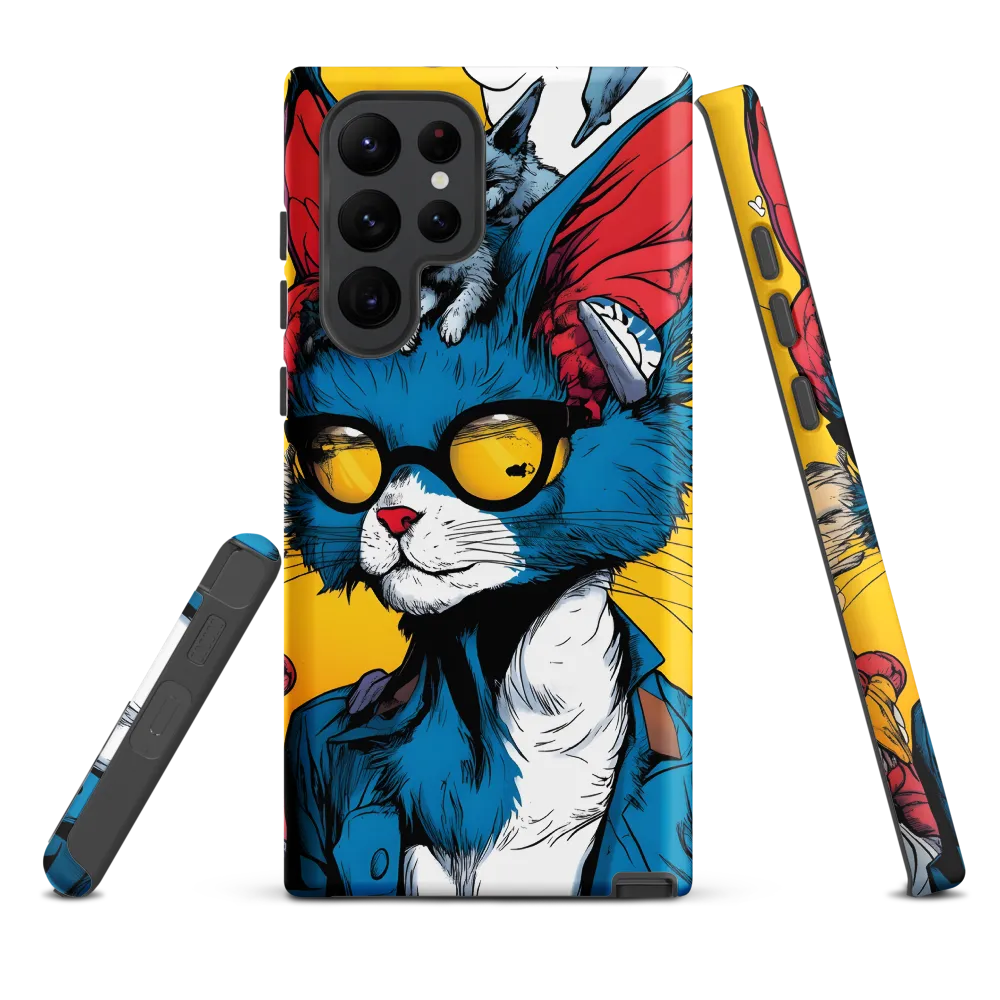 Whimsical Feline Coolness