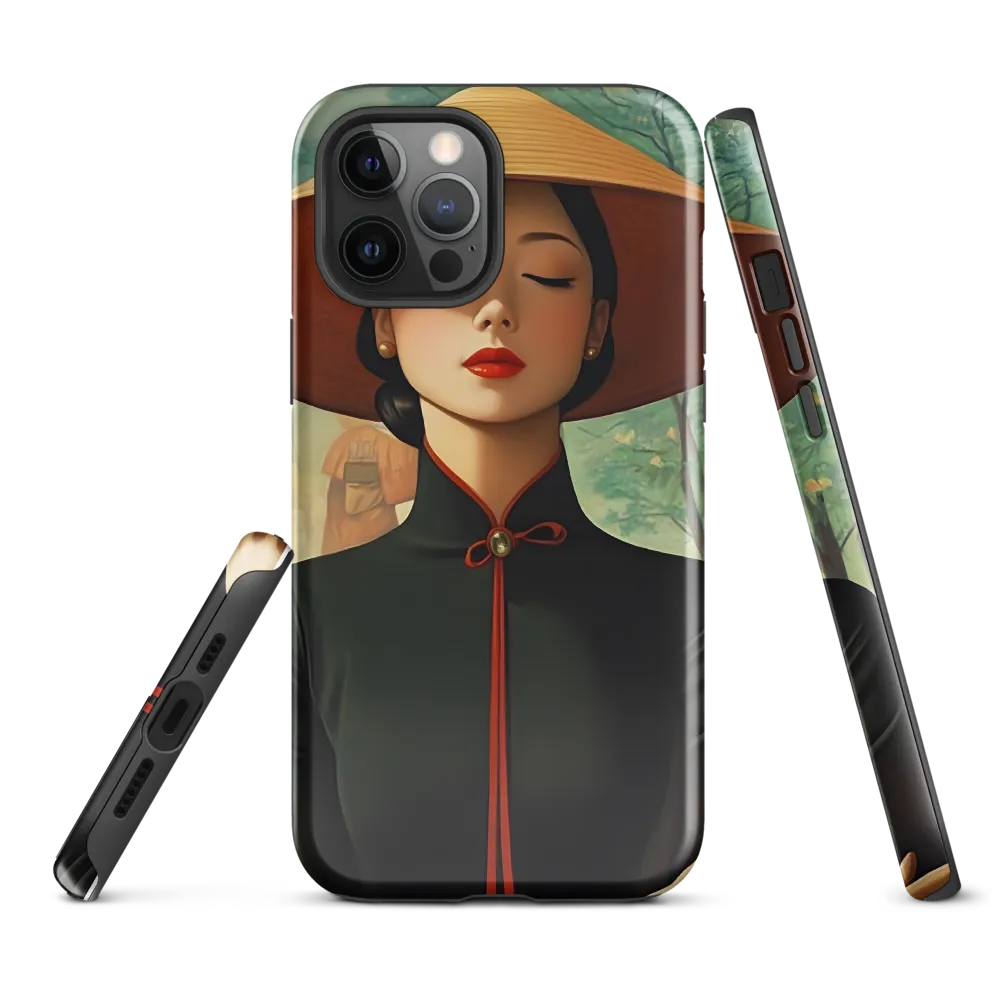 Elegance in Tranquility | Phone Case |  12 Pro Max | Tough Case | Glossy