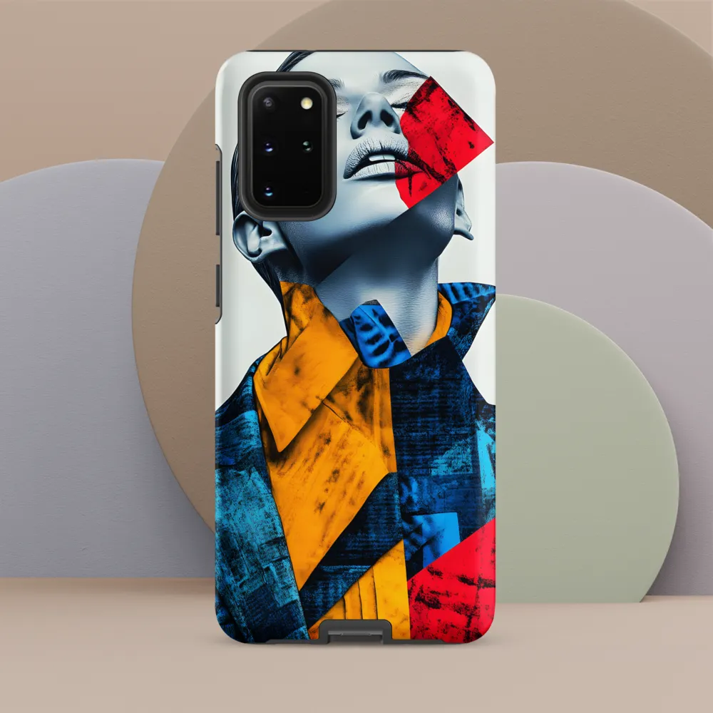 Fragmented Confidence: A Surreal Fashion Portrait