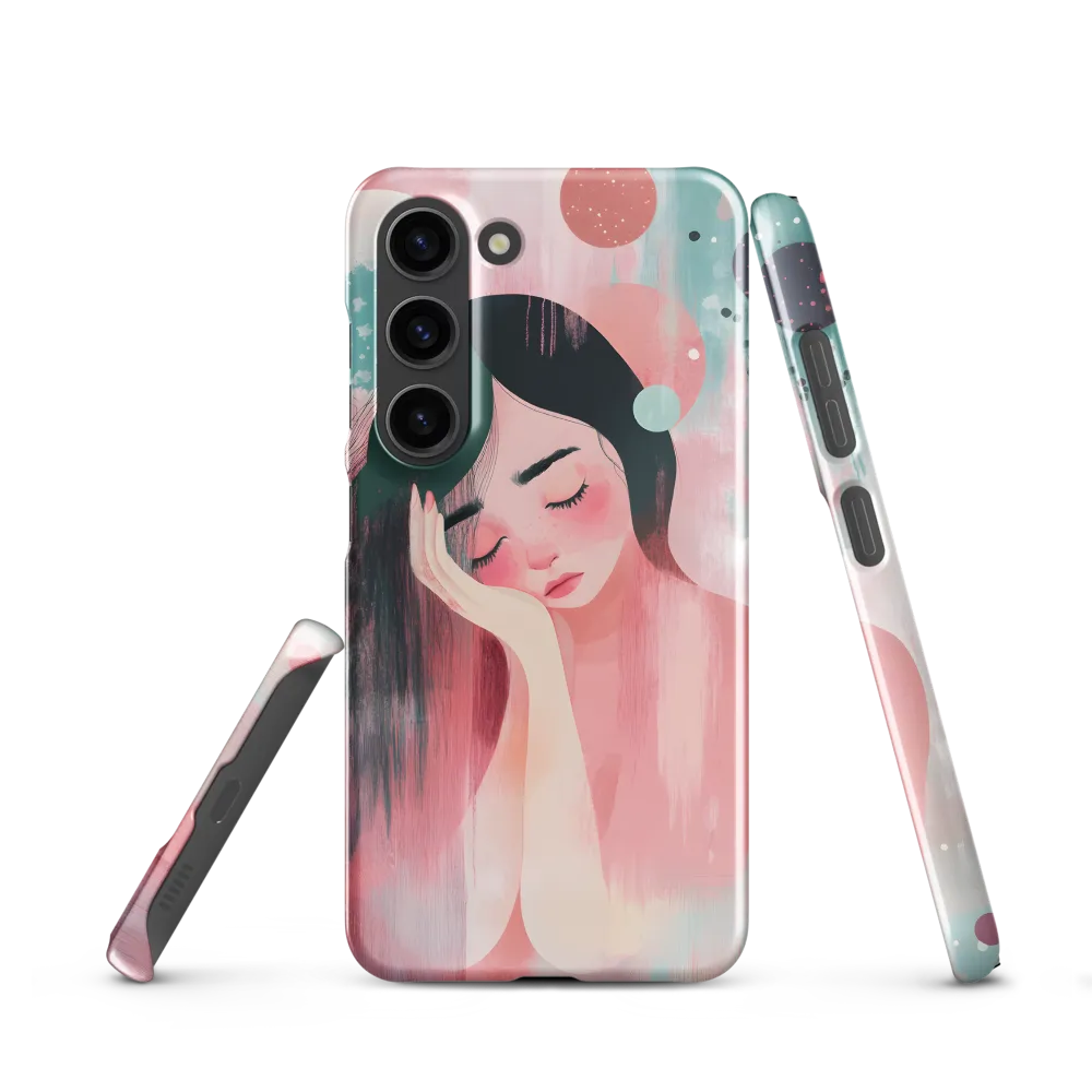 Whispers of Melancholy | Phone Case |  S23 | Snap Case | Glossy