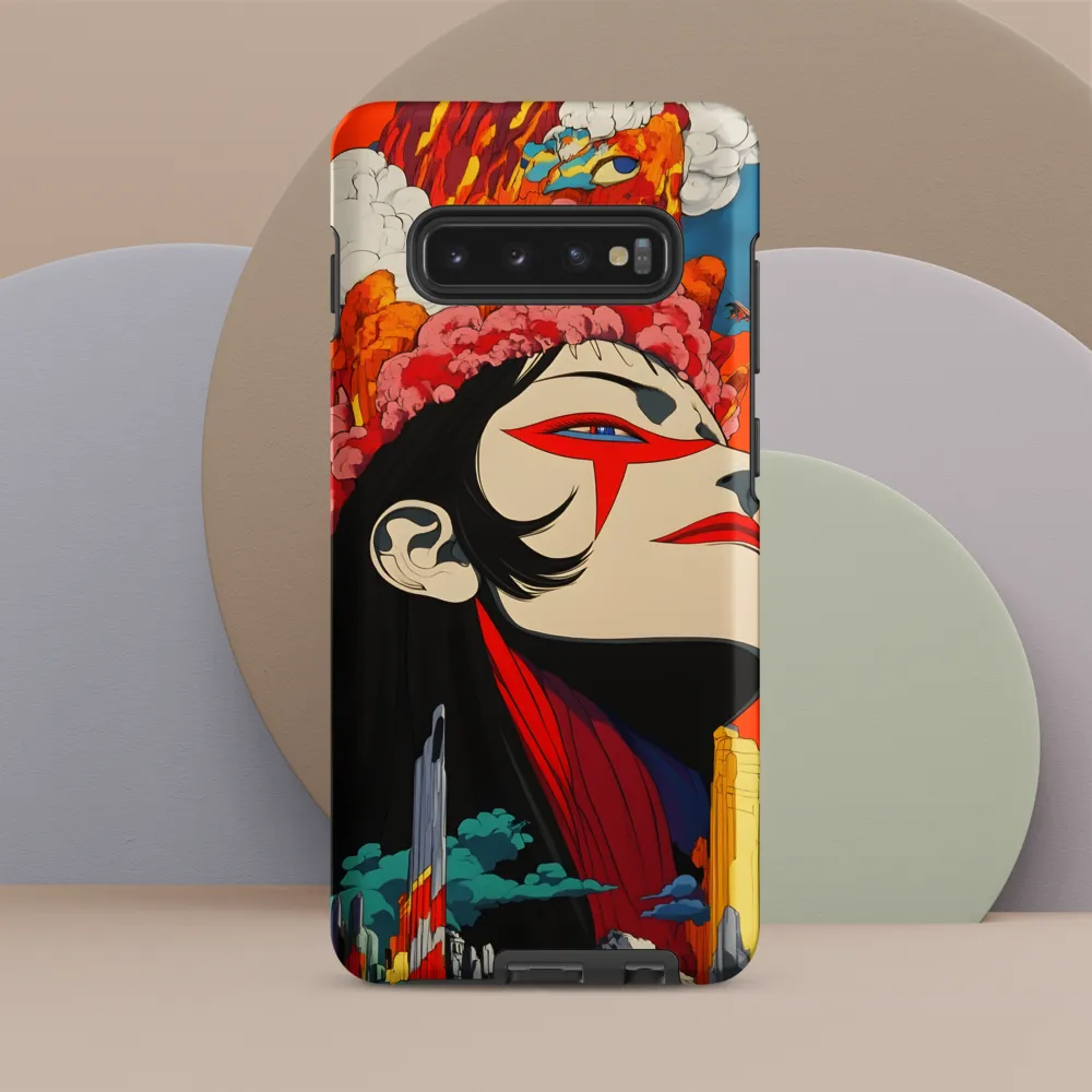 Eruption of Power | Phone Case |  S10 Plus | Tough Case | Matte