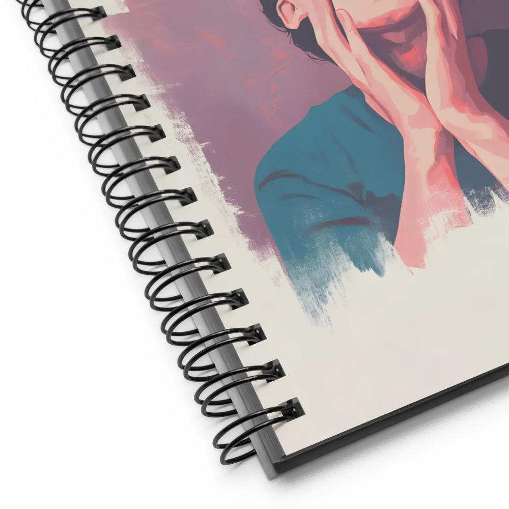 The Silent Scream | Spiral Notebook