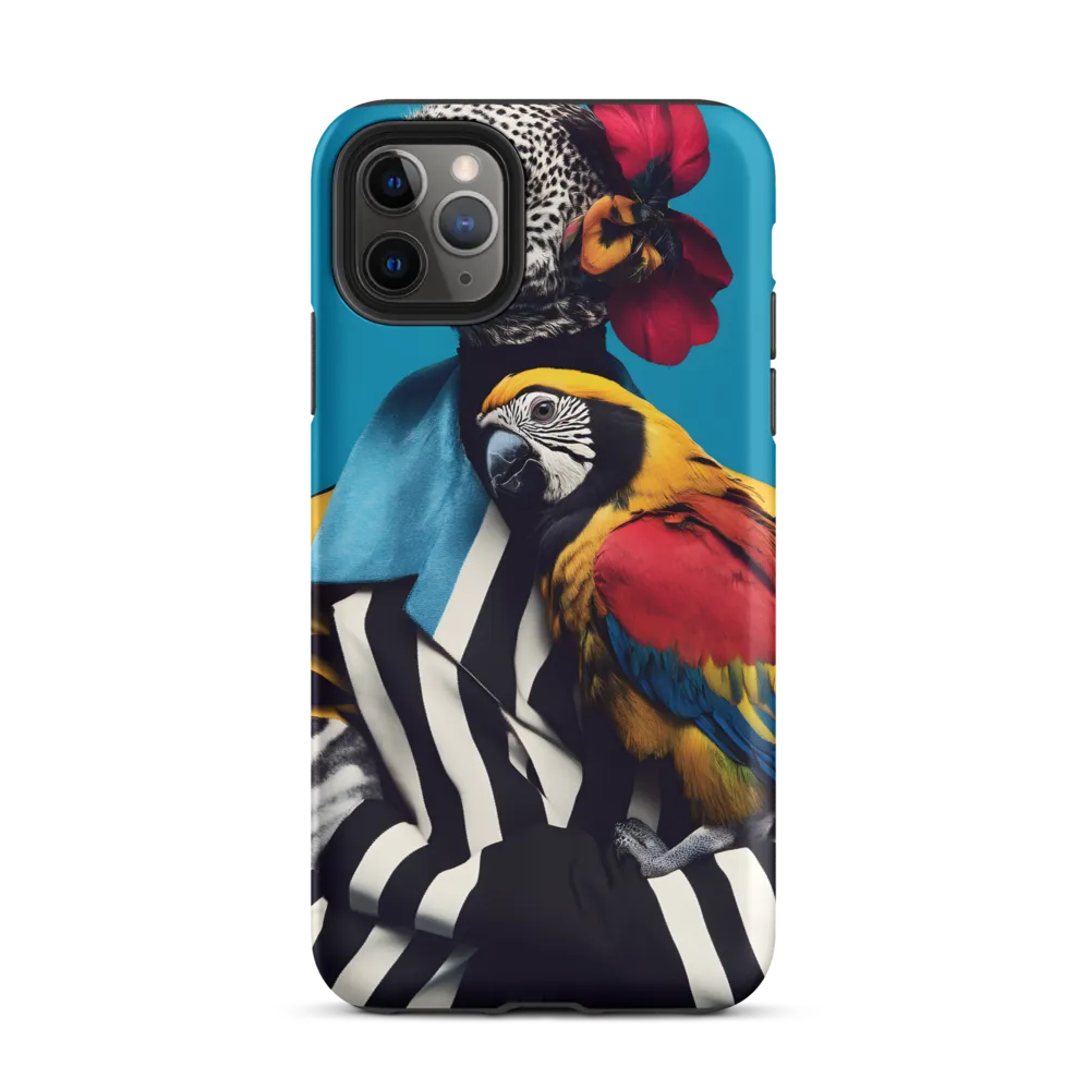 Vibrant Fusion of Flora and Fauna