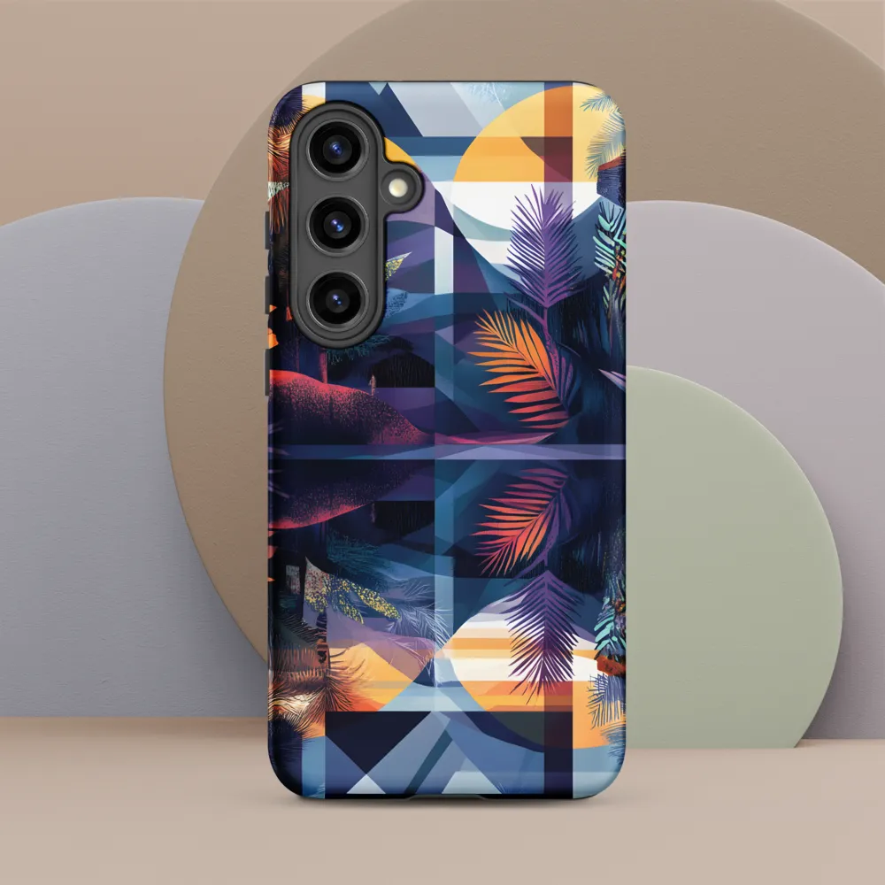 Tropical Serenity: A Modern Landscape