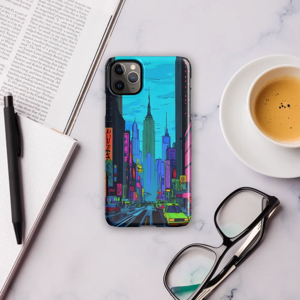 Neon Dreams of the City | Phone Case |  11 Pro Max | Snap Case | Glossy