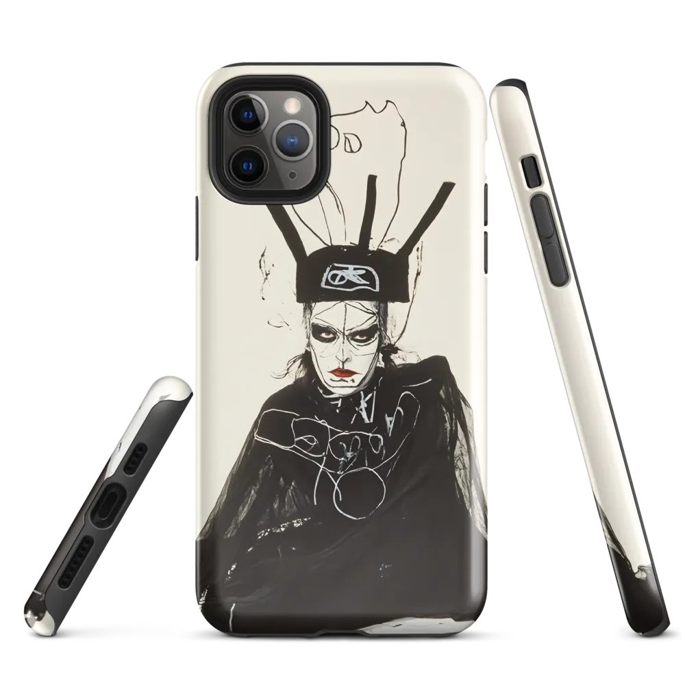 Mystique in Monochrome | Phone Case |  11 Pro Max | Tough Case | Glossy