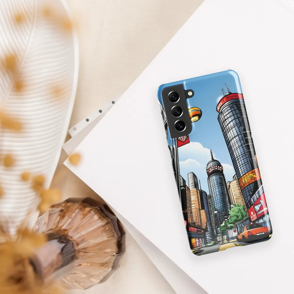 Urban Pulse: A Comic Cityscape
