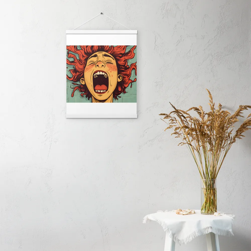 Fury Unleashed | Poster With White Wood Hanger | 16″×20″