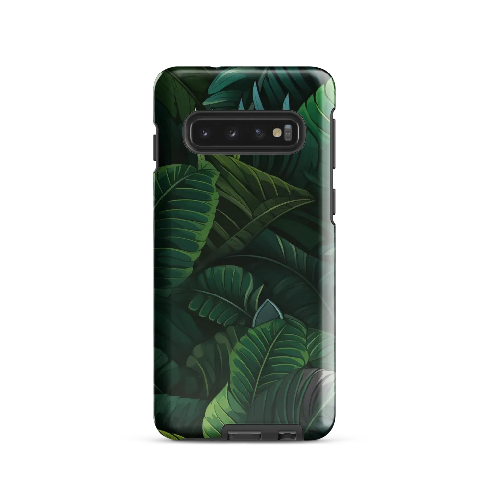 Lush Canopy: A Tropical Foliage Study