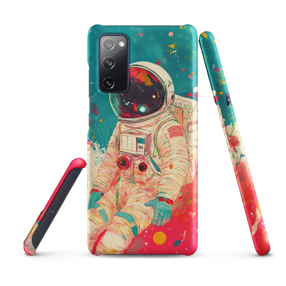 Cosmic Explorer: An Astronaut's Journey | Phone Case |  S20 FE | Snap Case | Matte