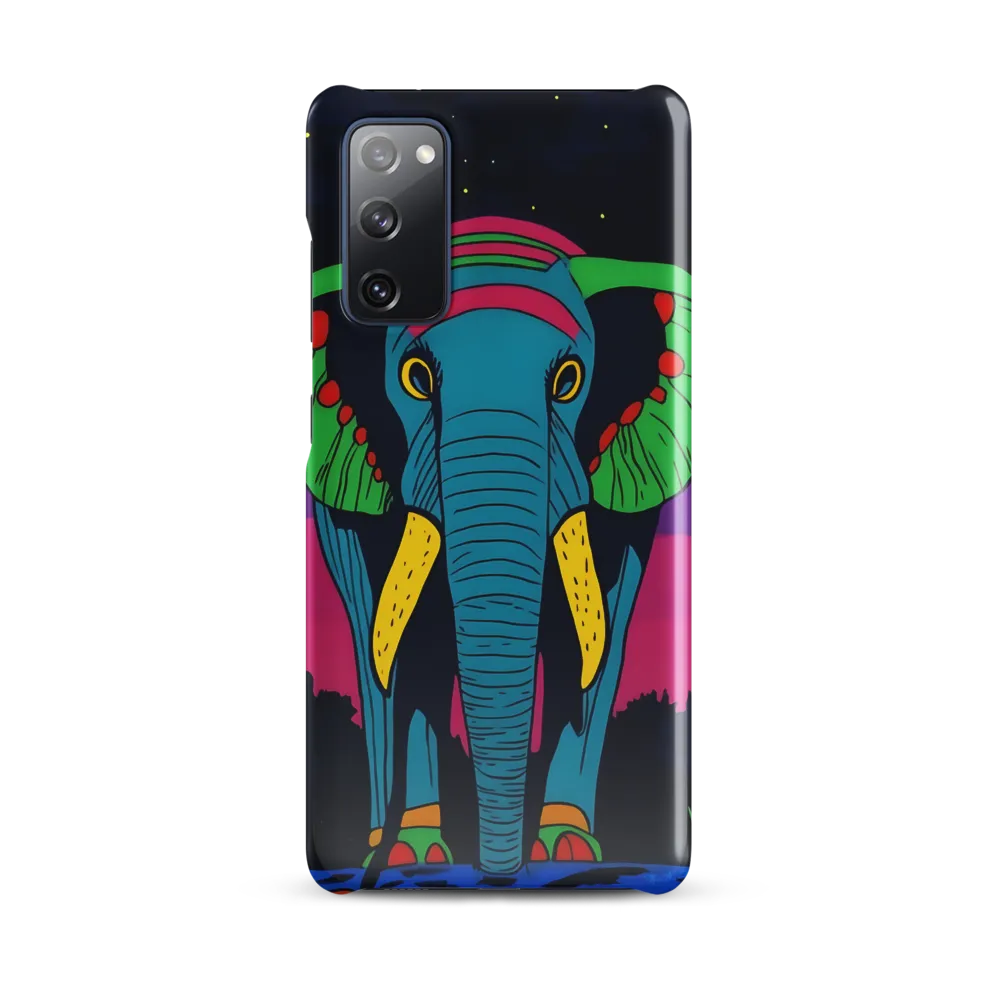 Whimsical Majesty: The Vibrant Elephant