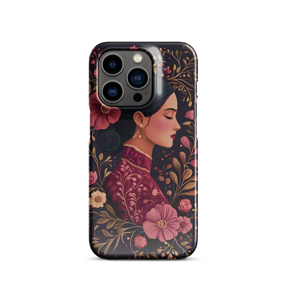 Portrait of Serenity | Phone Case |  14 Pro | Snap Case | Glossy