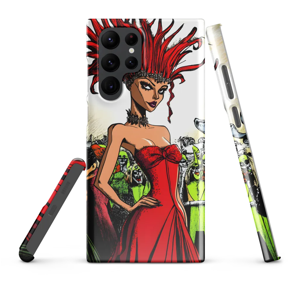 Fiery Elegance: A Fashion Statement