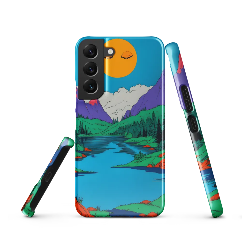 Whimsical Serenity in Vibrant Colors
