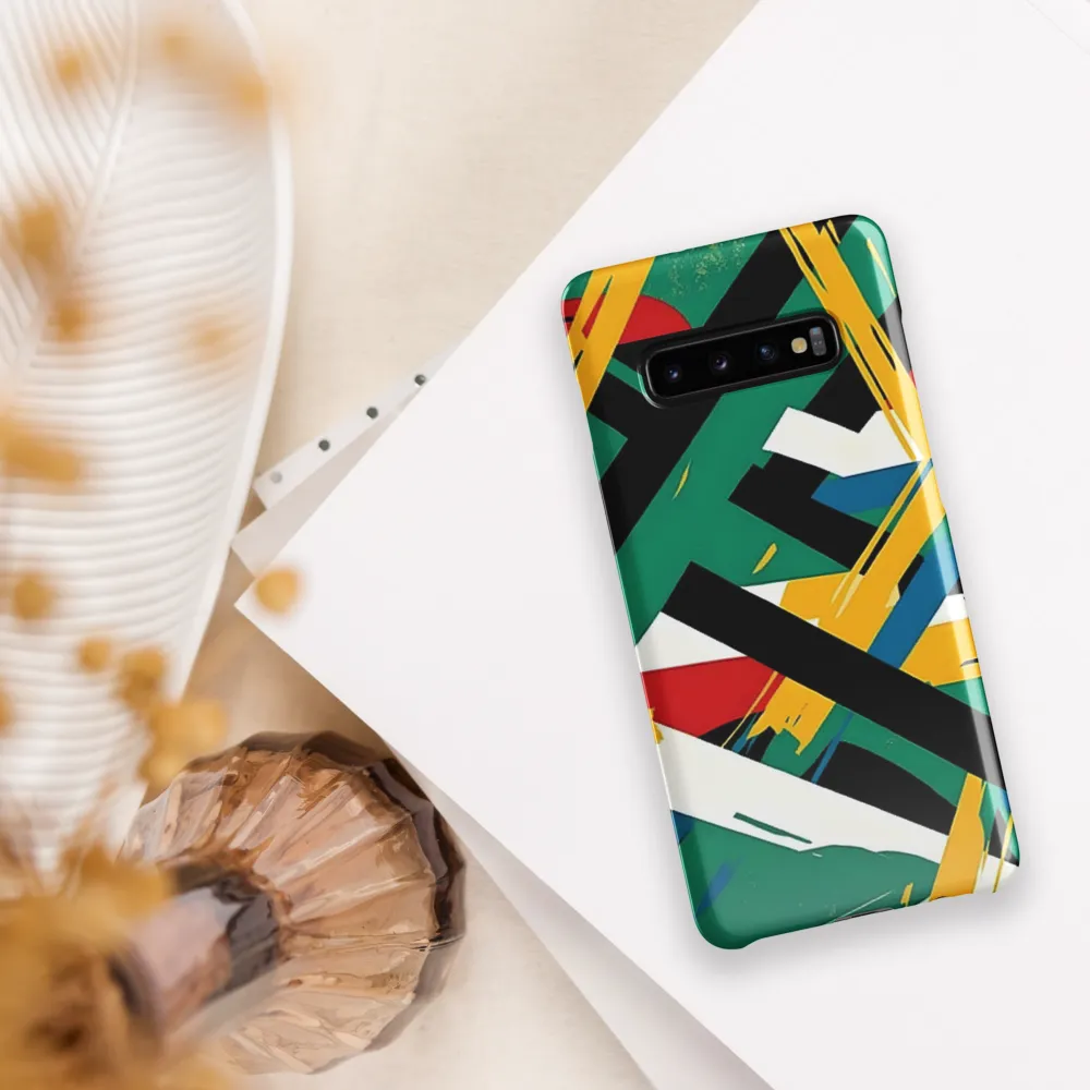 Dynamic Interplay of Colors | Phone Case |  S10 Plus | Snap Case | Glossy