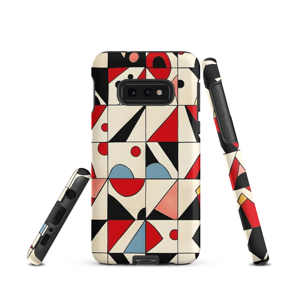 Dynamic Geometric Harmony | Phone Case |  S10e | Tough Case | Matte