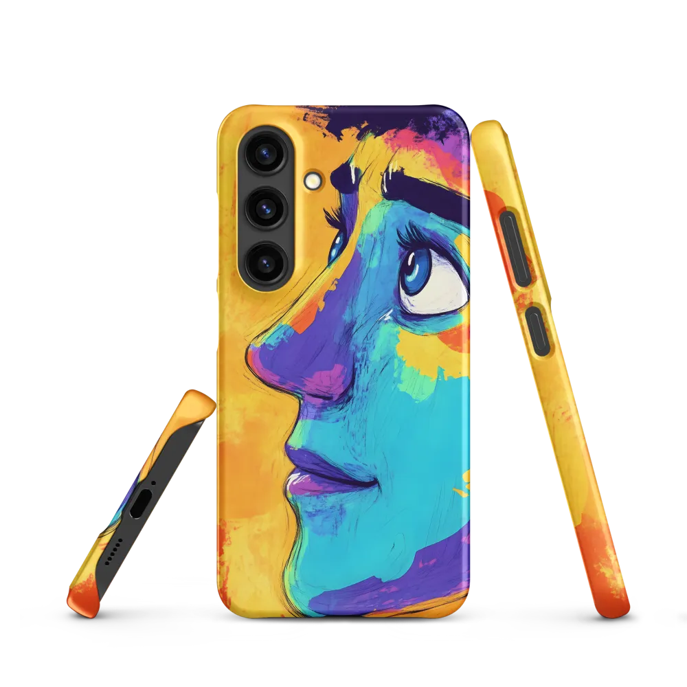 Whispers of Curiosity | Phone Case |  S24 | Snap Case | Matte