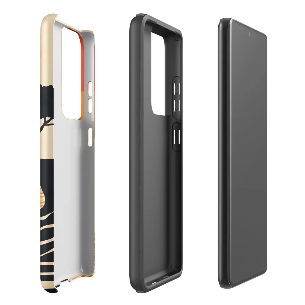 Serene Sunset | Phone Case |  S21 Ultra | Tough Case | Matte