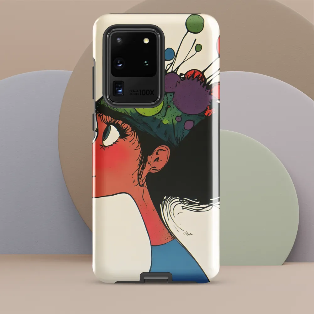 Playful Colors: The Party Hat Girl