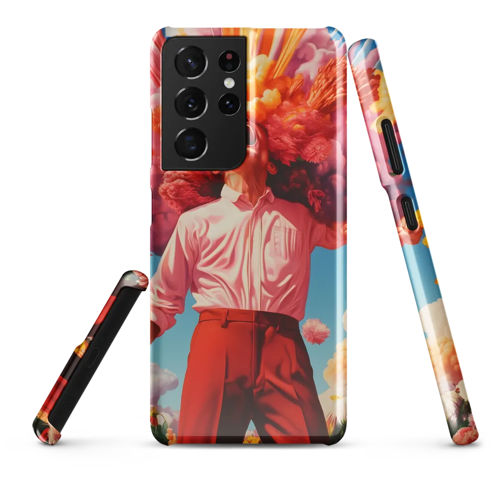 Eruption of Expression | Phone Case |  S21 Ultra | Snap Case | Glossy