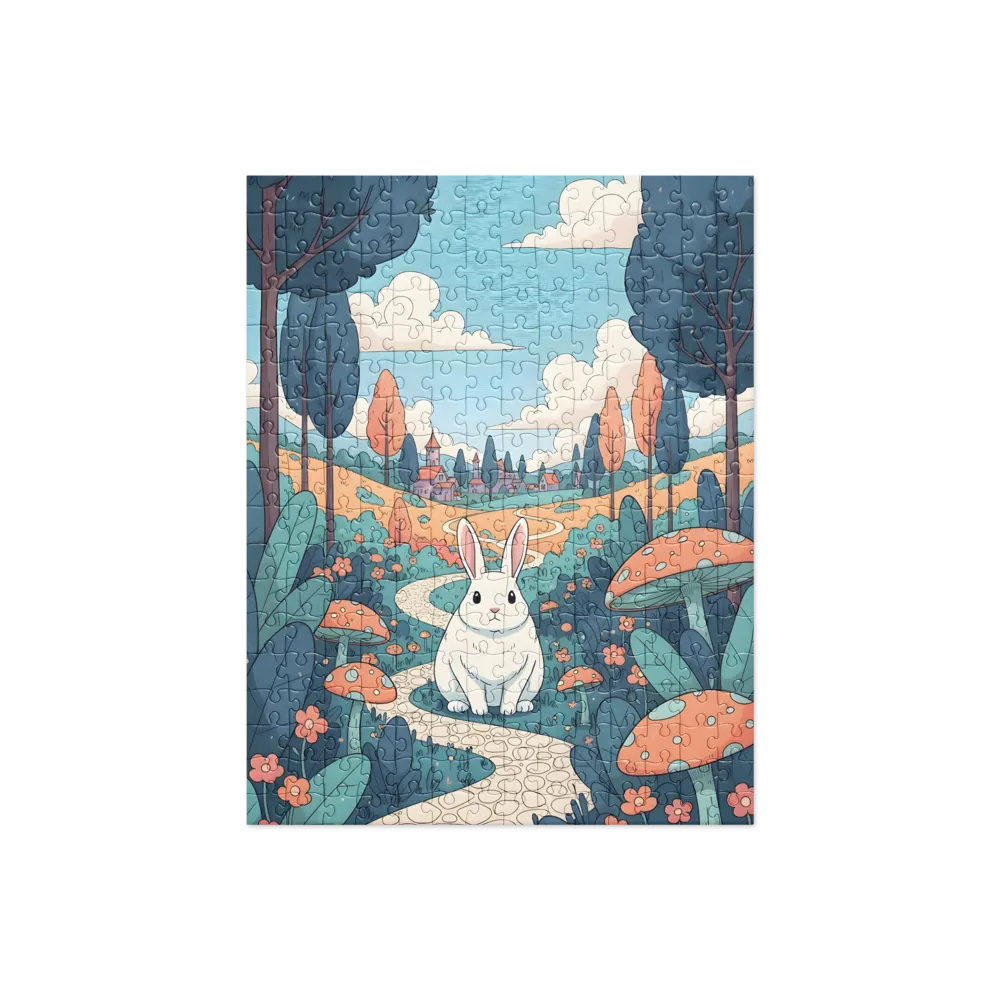 Meadow Rabbit 
 Jigsaw Puzzle