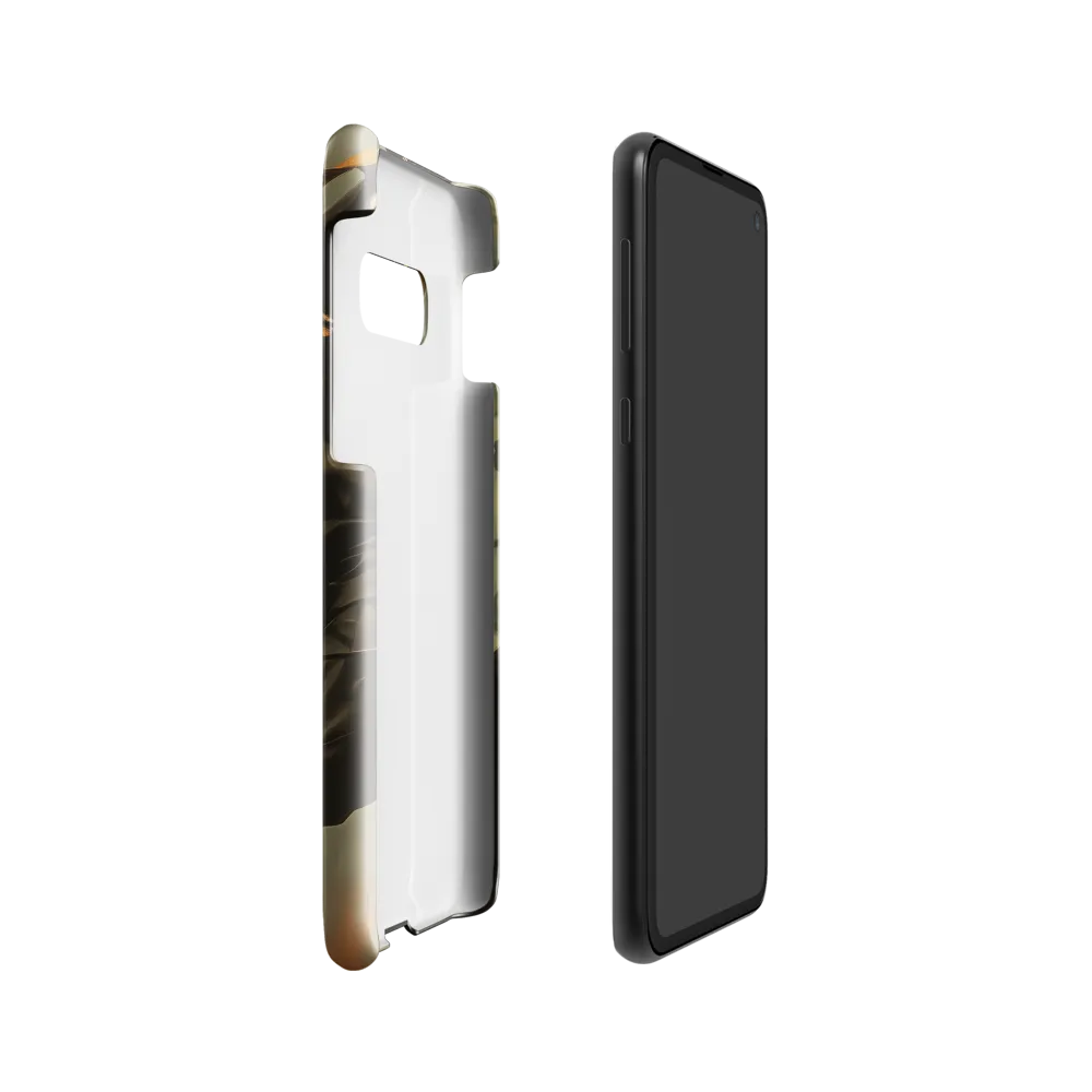 Ethereal Explorer: The Enigmatic Astronaut | Phone Case |  S10e | Snap Case | Glossy