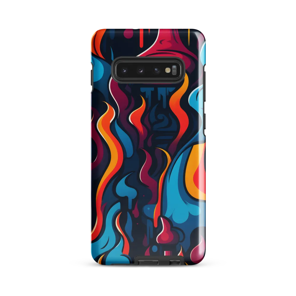 Fire and Strategy | Phone Case |  S10 Plus | Tough Case | Glossy