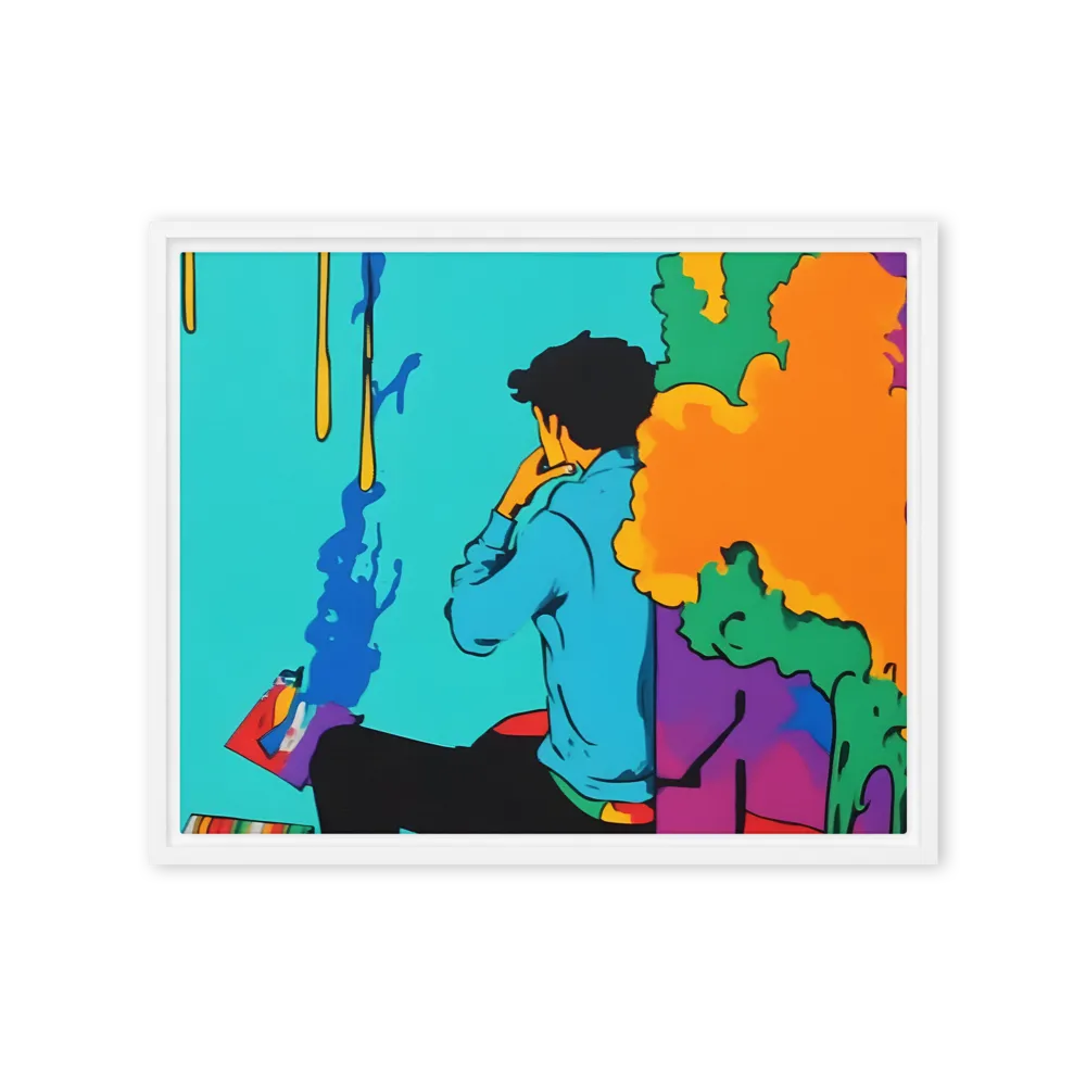 The Artist Within | Canvas with White Frame | 16″×20″